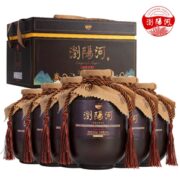 浏阳河 盛世经典 53度酱香型白酒500mL*6瓶 仿皮礼盒装99元包邮（需用券）