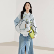 DUIBAI 对白 艺术大师联名 女式圆领毛衣 DDE021H