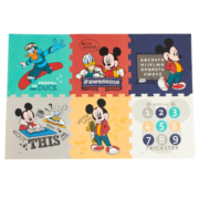 迪士尼（Disney）爬行垫拼接爬爬垫加厚宝宝地垫XPE环保泡沫拼图垫子2cm6片装礼物