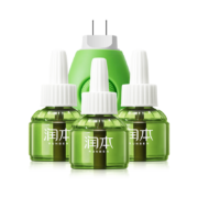 润本RUNBEN 防蚊液电蚊香液45ml×3+1器 婴儿无香型
