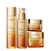 京东百亿补贴：L'OREAL PARIS 巴黎欧莱雅 金致臻颜超值6件套（ 花蜜奢养精华蜜65m2+花蜜奢养男液50m2+花密奢养滋润面霜15m*2）