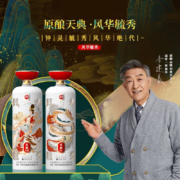 泸州老窖股份出品 原酿天典 风华毓秀 52度浓香型白酒中秋礼盒 500mL*2瓶