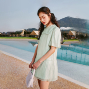 ONLY 宽松连衣裙 123107022A52