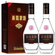 【官方旗舰】湖北黄鹤楼酒经典H9 53度500ml*2瓶清香型白酒送礼袋