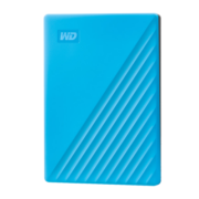 西部数据(WD) 4TB 移动硬盘 USB3.0 My Passport随行版2.5英寸 蓝 机械硬盘 手机笔记本电脑外接存储 兼容Mac