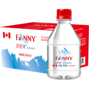 芬尼湾（FANNYBAY） 加拿大进口饮用天然水350ml*12瓶弱碱性小瓶装矿泉水 (350ml*12瓶/箱)