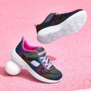 SKECHERS 斯凯奇 儿童厚底运动鞋女 中大童休闲鞋