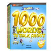 麦芽点读书 Times 4000 Words（全4册）幼儿英语启蒙单词书原版4000词发声书 小达人小考拉点读笔配套图书