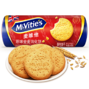 plus会员：麦维他 原味全麦消化饼 400g*6件（买3赠3）