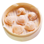 GUO LIAN 国联水产小霸龙 水晶虾饺 广式点心下午茶早餐 营养丰富大虾馅 冬笋虾饺200g*1袋