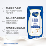 蒙牛纯甄常温原味风味酸奶200g*6盒/整箱营养早餐原味家庭尝鲜装