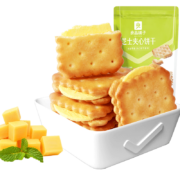PLUS会员、概率券: 良品铺子 芝士夹心饼干 106g
