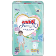 大王 GOO.N 婴儿尿裤花信风小短裤 小短裤L46片(9-14kg宝宝)