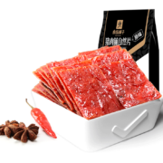 plus会员：良品铺子 猪肉脯自然片靖江风味100g