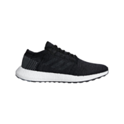 adidas阿迪达斯官方PureBOOST GO男女舒适休闲跑步运动鞋AH2319 黑色/灰色 42.5(265mm)