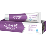 PLUS会员、概率券: 云南白药 益生菌清新口气 薄荷味牙膏 145g