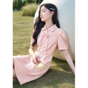 X.YING 香影 女士POLO连衣裙 Q632619550