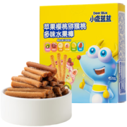 小鹿蓝蓝多味水果棒 宝宝零食儿童零食 水果条鲜果制作 苹果樱桃猕猴桃42g