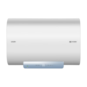 海尔（Haier）统帅电热水器60升 3300W双胆速热纤薄扁桶家用储水式LEC6001HD-F1白