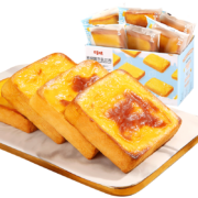 京东百亿补贴：百草味 岩烧牛乳吐司 400g*2