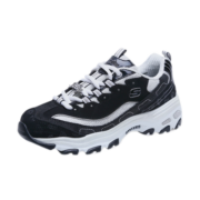 斯凯奇（Skechers）十周年纪念款熊猫鞋女士老爹鞋增高休闲运动鞋子12241