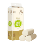京喜特价、概率券：清风卫生纸原色纸4层加厚750g10卷