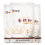 plus会员:新良蛋糕粉 低筋面粉 500g*3袋