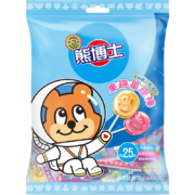 PLUS会员、概率券: 徐福记 熊博士果趣星座棒棒糖 150g/袋 约25支