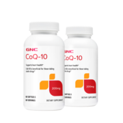 GNC健安喜 辅酶Q10软胶囊 200mg*60粒/瓶*2瓶  海外原装进口