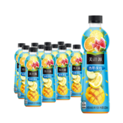 限地区：美汁源 Minute Maid 热带果粒 果汁饮料 420ml*12瓶
