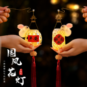 11点、天降福利：2023新款 中秋节 儿童竹编 手提灯笼