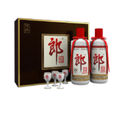 LANGJIU 郎酒 郎牌郎酒 53%vol 酱香型白酒 500mL*2瓶 礼盒装