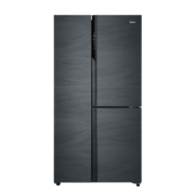 京东百亿补贴：Haier 海尔 银河系列 BCD-500WLHTS79DYU1 风冷T型对开门冰箱 500L 银河灰