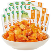 吉香居 榨菜 风干萝卜干 辣萝卜丁 香辣下饭菜 25g*20袋 小袋便携装