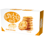 PLUS会员：好吃点 甄好曲奇饼干黄油味208g*2件