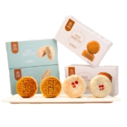 概率券、plus会员:枣粮先生 混合口味月饼 400g（8饼4味）