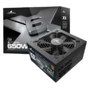 PLUS会员：长城 Great Wall 额定650W X6金牌全模电脑电源 漏电监测/全电压/单路12V/70cm长线材