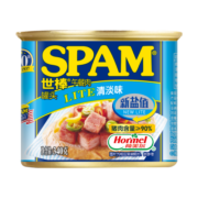 世棒（SPAM）午餐肉罐头清淡口味340g 开罐即食早餐火锅烧烤麻辣香锅食材