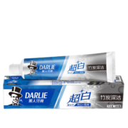 好来（DARLIE） 好来牙膏 黑人牙膏 超白竹炭深洁牙膏120g 清新口气家庭实惠装 竹炭深洁中国120g*4
