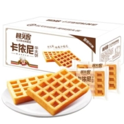 回头客方形华夫饼500g面包整箱 早餐健康零食营养原味下午茶糕点