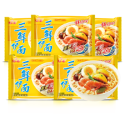 京喜特价、概率券：华丰 三鲜伊面原味86g*5袋