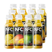 农夫山泉 低温nfc 鲜榨果汁300ml 橙汁3+苹果汁3+芒果汁3+凤梨3