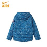 NIKE 耐克 冬季连帽羽绒服男童加厚潮宽松保暖短款白鸭绒羽绒外套