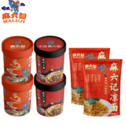 麻六记 热门方便速食粉面组合装 （酸辣粉*2+凉面*2+小面*2）