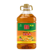 限地区、概率券、plus会员：NEW CO-OP TIANRUN 新供销天润 非转基因物理压榨—级 浓香花生油5L