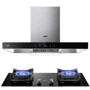 20点开始：VATTI 华帝 i11176+i10072B 烟灶套装 欧式顶吸 天然气