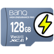 banq 128GB TF（MicroSD）存储卡 U3 V30 A1 4K V60Pro版 行车记录仪&家庭监控摄像头专用内存卡 读速100MB/s