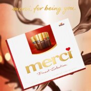 德国进口，merci 蜜思 混合牛奶巧克力 250g礼盒*4件