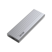 雷克沙（Lexar）E6 SSD固态硬盘移动硬盘盒 Type-C 3.2接口 M.2 NVMe协议 铝合金外置盒子