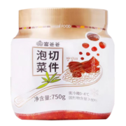 富爸爸切件泡菜750g/瓶 辣白菜 韩式酸辣白菜泡菜